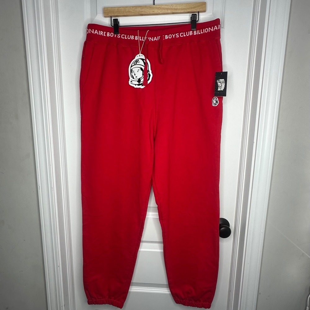 Billionaire Boys Club Small Arch Sweatpants Red XXL NWT BBC Streetwear Joggers